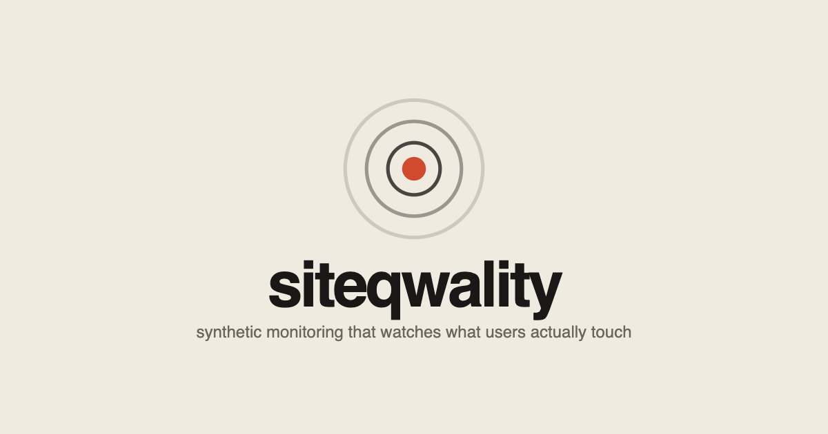 Site Qwality screenshot 1