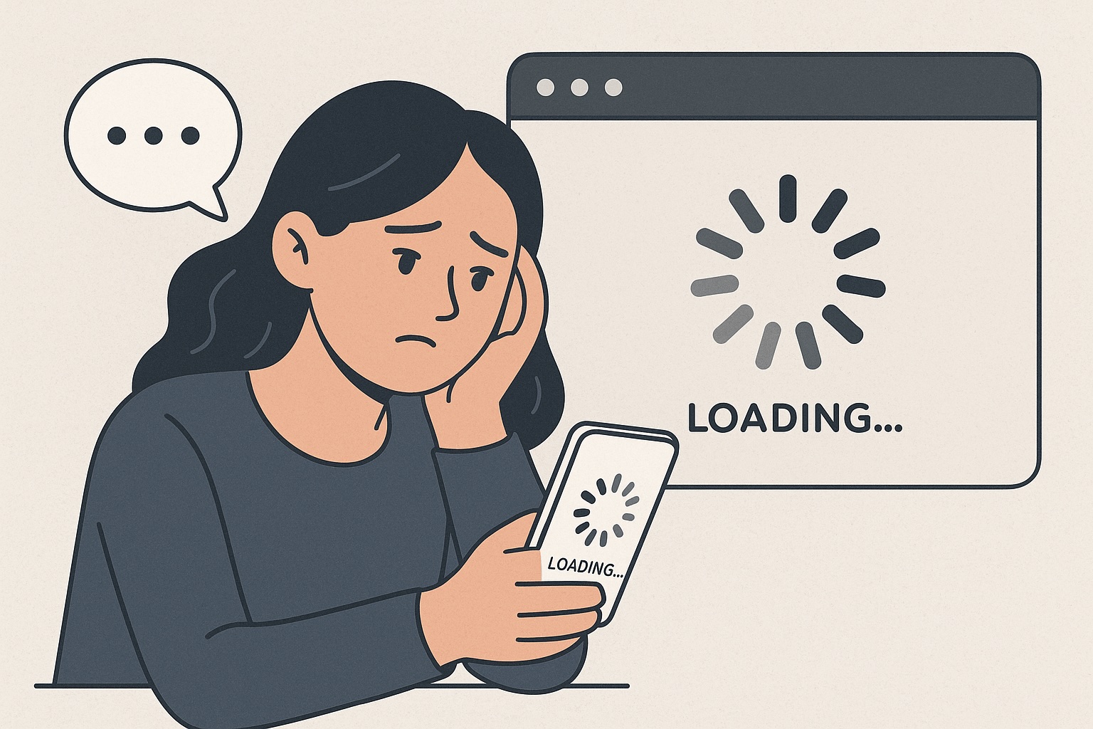 Psychology of page load times 2025 infographic