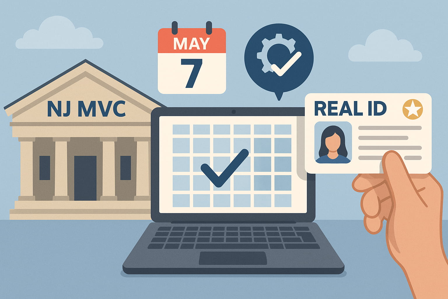 NJ MVC Real ID infographic